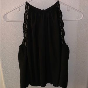 Kendall & Kylie Halter Lace Top